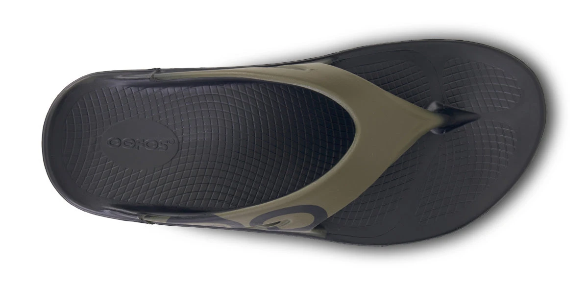 OOfos Men's OOriginal Sport Sandal - Tactical Green - Image 9