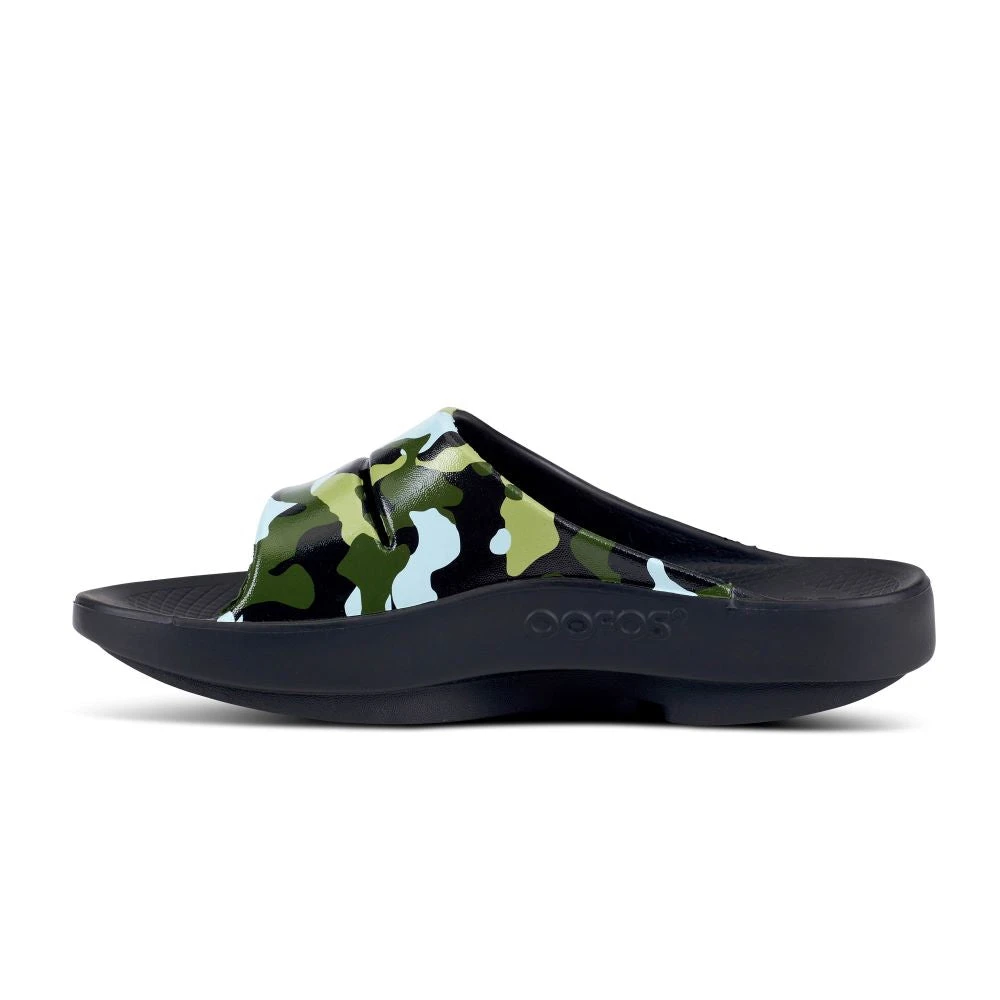 'OOFOS' Women's OOahh Slide Limited Edition - Jungle Camo - Image 7