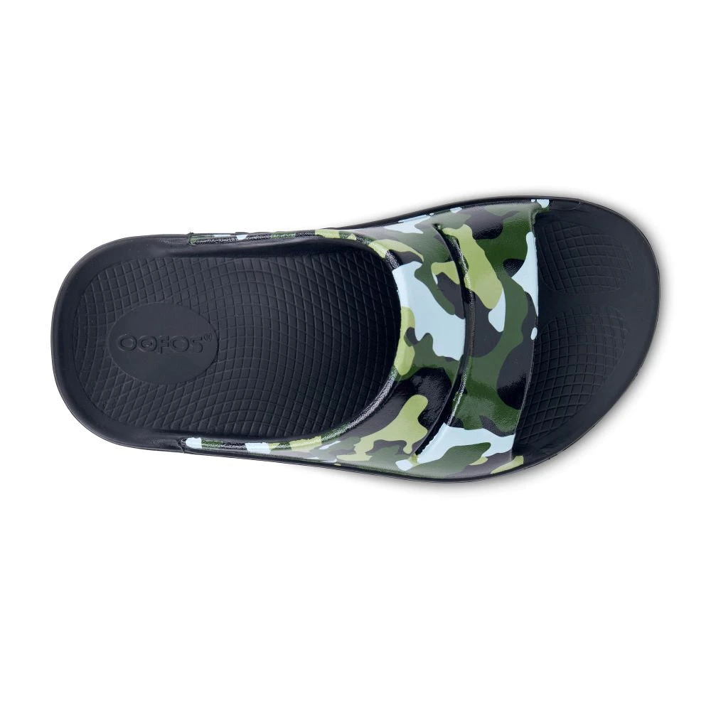 'OOFOS' Women's OOahh Slide Limited Edition - Jungle Camo - Image 2