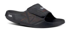 BAUER/OOFOS Men's OOahh Sport Flex Sandal – Black