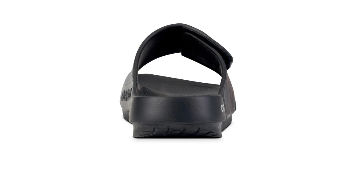 BAUER/OOFOS Women's OOahh Sport Flex Sandal – Black - Image 5