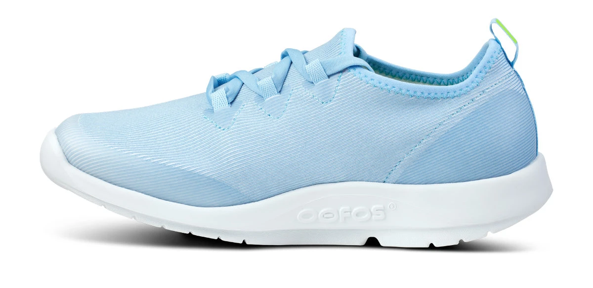 OOfos Women's OOmg Sport LS Low Shoe - Carolina Blue - Image 7