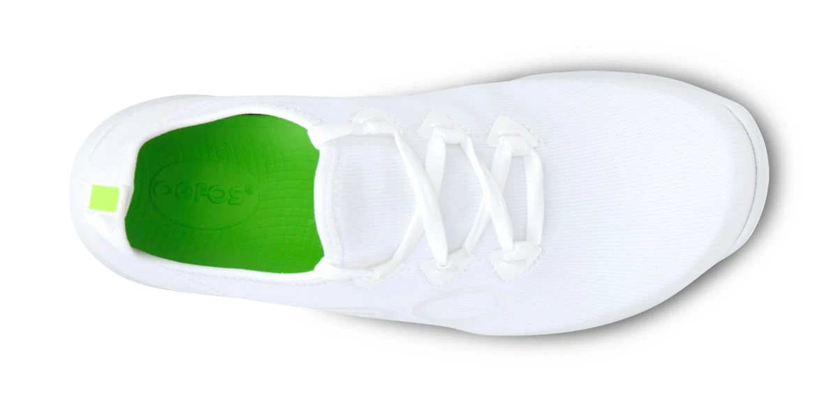 OOfos Women's OOmg Sport LS Low Shoe - White - Image 9