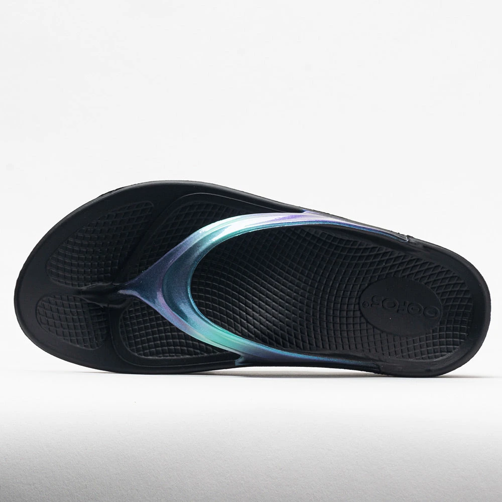 OOFOS OOlala Luxe Women's Black/Atlantis - Image 2