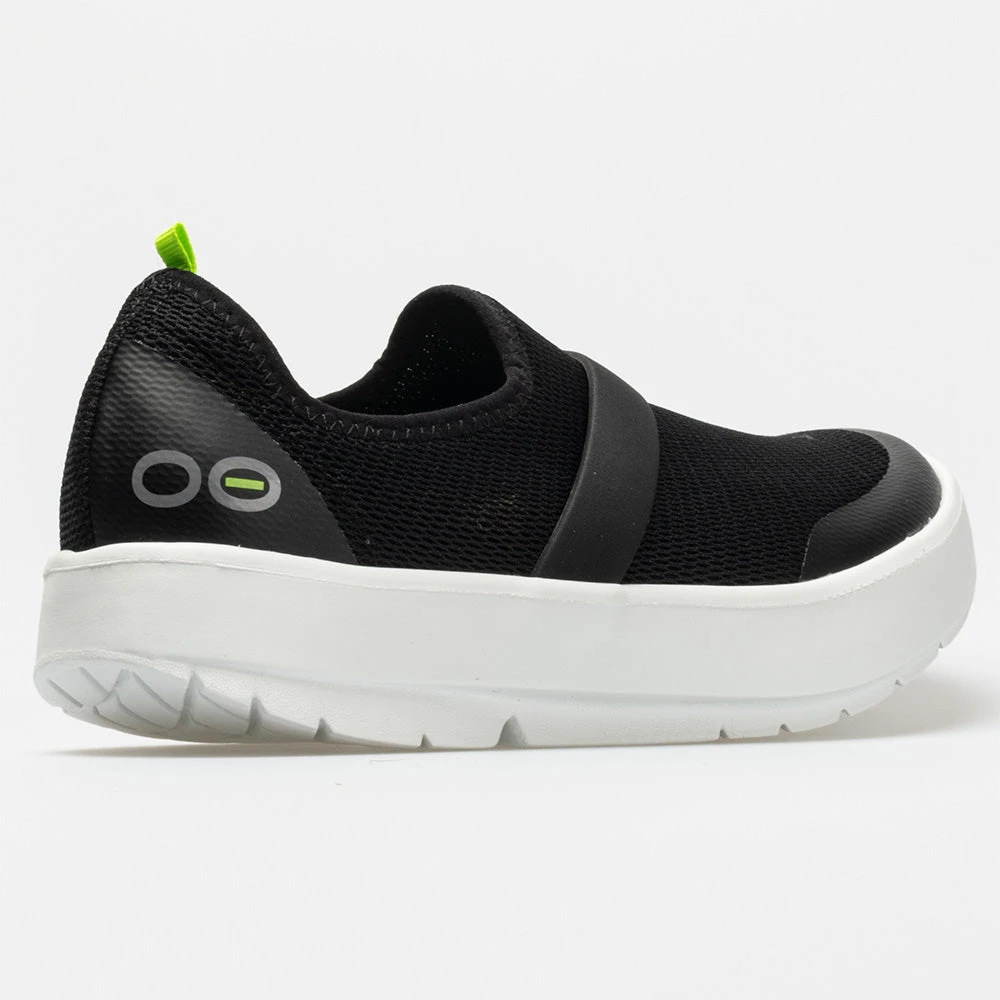 OOFOS OOmg Low Women's White/Black - Image 6
