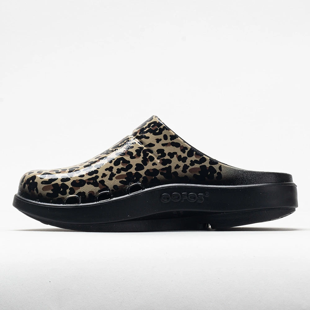 OOFOS OOcloog Limited Women's Black Leopard - Image 2