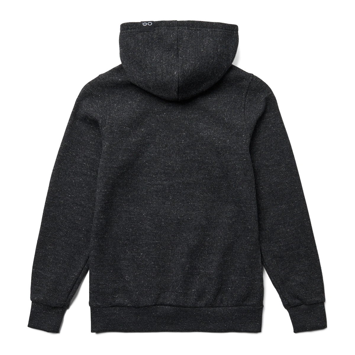 OOfos Women's OOmy Knit Hoodie - Dark Charcoal Gray Heather - Image 2